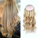 Sassina Halo Hair Extensions Human Hair Invisible Miracle Wire Highlight Color P12/60