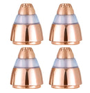 Replacement Heads for Finishing Touch Flawless Brows Eyebrow Facial Hair Remover, Rose Gold - Pack of 4 Hippie Hype