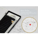 LASHVIEW Ellipse Flat Eyelash Extension,Flat Eyelash Extension supplies,Individual Lashes,0.15mm C Curl Mixed Length,Lash Extension,Semi-Permanent,Extremely Light & Soft,Professional Salon Use LASHVIEW