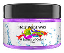 Hair Paint Wax A Splash Of Color - Purple (120 Gram) | Hair Makeup Hair Paint Wax LLC Store