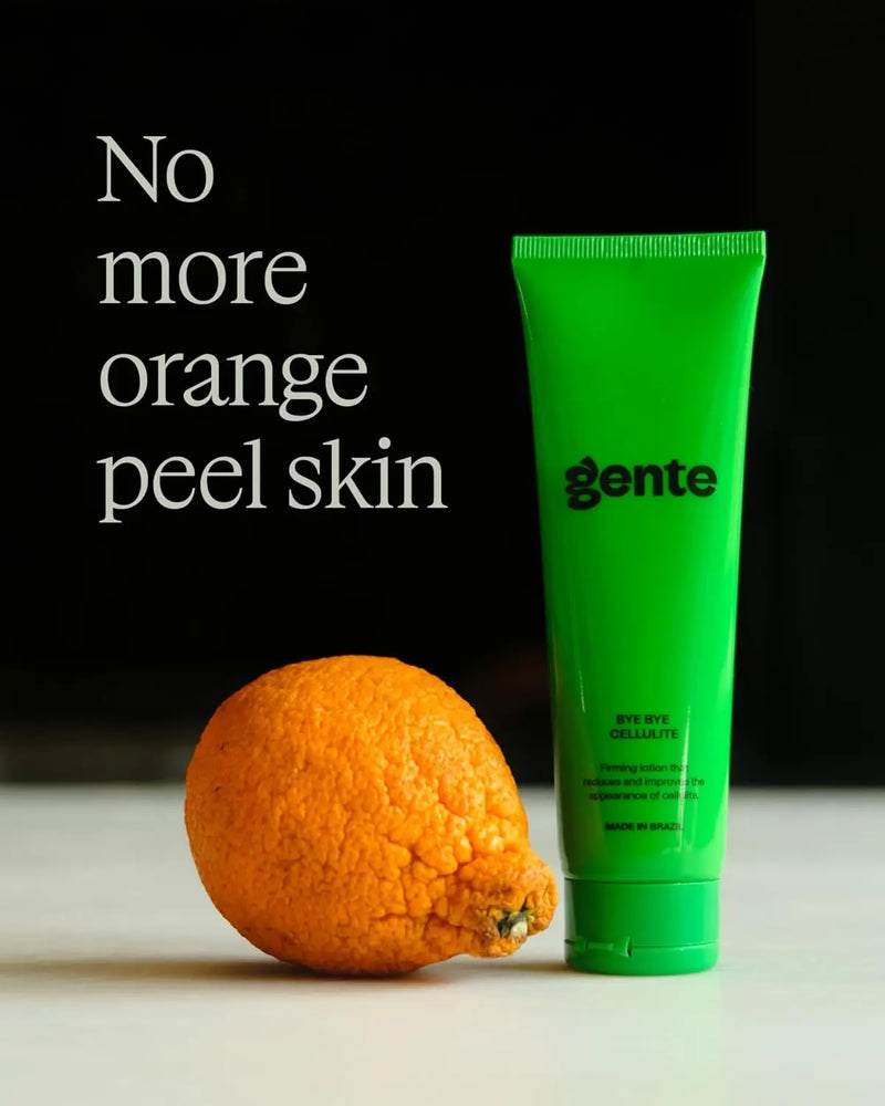 Gente Beauty Bye Bye Cellulite - Firming Lotion - Cellulite Remover, Skin Tightening Cream for Body, Anti Cellulite Cream, Belly Firming Cream, Skin Firming Body Lotion - 4.3FL OZ Infinity Warehouse