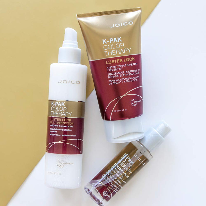 Joico K-PAK Color Therapy Luster Lock Multi-Perfector Daily Shine & Protect Spray | Leave-in Treatment | Protect From Thermal & UV Damage | For Color-Treated Hair martinandmark.com
