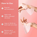 Rael Hydrogel Masks, Deep Hydration Skincare (Collagen PDRN, 4 Ct) | Peptides & Hyaluronic Acid, Moisturizing, Advanced PM Routine for Glowing Skin, Daily Korean Skin Care Infinity Warehouse