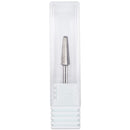 USA PANA Professional 3/32" Shank Size - Cone Shape Carbide Bit - Nail Drill Bit for Manicure Pedicure Tools Dremel Machine - Gold, Silver (Extra Fine, Silver) PANA
