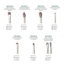 Morphe Eye Want It All 7 Piece Eye Makeup Brushes - Professional Makeup Brush Set and Brow Kit for Eyeshadow, Eyeliner, Smudging, Blending - Professional Make Up Tools (7 ct) Infinity Warehouse