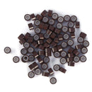 Orgrimmar Hair Extension Tool Kit Hair Extension Remove Pliers Pulling Hook 500 PCS Micro Silicone Rings Bead Device Tool Kits for Professional Hair Styling Tools Accessory  (Brown) Orgrimmar