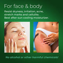 Aloe Vera Gel For Face -16 Oz - Pure Aloe from 100% Gel - Aloe Vera Gel Face Wash and Body After Sun Care - From Fresh Aloe Plants - Soothing & Moisturizing Gel CÉLOR
