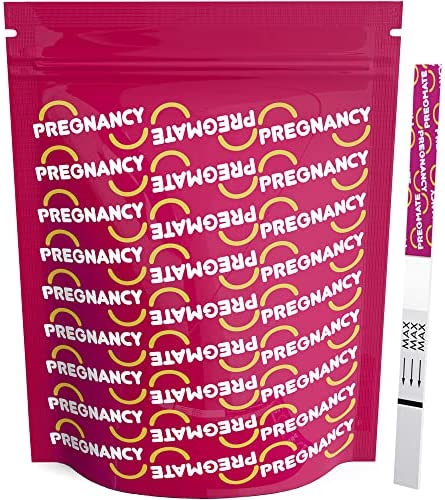 Pregmate 50 Pregnancy Test Strips (50 Count) martinandmark.com