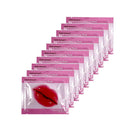 Adofect 30 Pieces Peach Moisturizing Masks Collagen Crystal Lip Care Gel Masks, Crystal Collagen Mouth & Lips Pads Great for Anti-Chapped, Anti-Wrinkle, Plump Your Lips , Rose Red Adofect Store