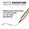 L'Oreal Paris Makeup Matte Signature Liquid Dip Eyeliner, Waterproof, Precise and Easy Application, All Day Wear, Vivid Matte Finish, Black, 0.07 fl; Oz. L'Oreal Paris