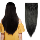 Double Weft 100% Clip in Remy Human Hair Extensions
