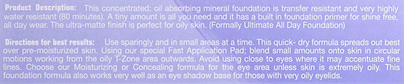 Illuminare Mattifying Mineral Foundation - Portofino Porcelain - 0.5 oz ILLUMINARÉ