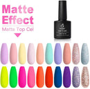 Beetles 20 Pcs Gel Nail Polish Kit, Spring into Summer Collection Soak Off Nail Gel Polish Pastel Nail Polish Neon Gel Polish Starter Kit with Glossy & Matte Top Coat and Base Coat beetles Gel Polish Store