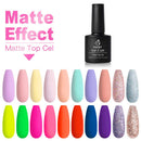 Beetles 20 Pcs Gel Nail Polish Kit, Spring into Summer Collection Soak Off Nail Gel Polish Pastel Nail Polish Neon Gel Polish Starter Kit with Glossy & Matte Top Coat and Base Coat beetles Gel Polish Store