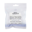 DAILY CONCEPTS Multi-Functional Soap Sponge, Mother of Pearl DAILY CONCEPTS