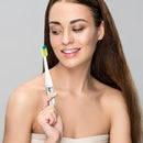 Voom Sonic Go 1 Series Rechargeable Battery-Operated Electric Toothbrush | Dentist Recommended | Portable Oral Care | 2 Minute Timer | Light Weight Design | Soft Dupont Nylon Bristles, Silver Voom Sonic Store