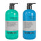 Anthony Invigorating Rush Hair and Body Wash, 32 Fl Oz and Anthony Blue Sea Kelp Body Scrub, 32 Fl Oz Anthony