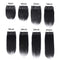 Clip in 100% Remy Human Hair Extensions 8''-24'' Full Head 8pcs 18clips Short Soft Silky Straight for Women Beauty 65g 8" / 8 inch