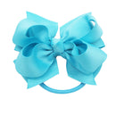 40PCS Baby Girls Hair Bows Ties 3inch Grosgrain Ribbon Bows Elastic Hair Ties Ponytail Holders for Toddlers Kids Children Teens CellElection