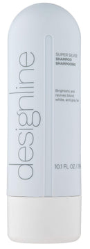 Super Silver Shampoo - Regis DESIGNLINE - Restores Moisture, Boost Color for Blonde, Grey, White Hair, Strengthens and Improves Elasticity to Prevent Color Fade (10.1 oz.) DESIGNLINE