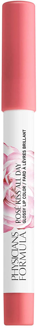 Physicians Formula Rose all day rose kiss all day glossy lip color, Love Letters, 0.15 Ounce Physicians Formula