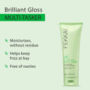 FEKKAI Brilliant Gloss Multi-Tasker Perfecting Creme | Glossing Multi-Tasker | Moisturizing Hair Shine | Clean, Vegan | Sulfate Free Conditioner, 4oz Fekkai
