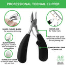 Healthy Seniors Complete Nail and Toenail Clipper Set - Designed for Thick Nails. Perfect for Diabetics or People Suffering from Arthritis Healthy Seniors