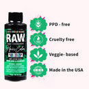 RAW Super Green Demi-Permanent Hair Color, Vegan, Free from Ammonia, Paraben & PPD, lasts over 45 washes, 4oz RAW