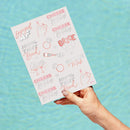 xo, Fetti Future Mrs + Cheers Tattoos - 30 Glitter Styles | Bachelorette Party Decoration, Bridesmaid Favor, Bride to Be Gift + Bridal Shower Supplies xo, Fetti Store