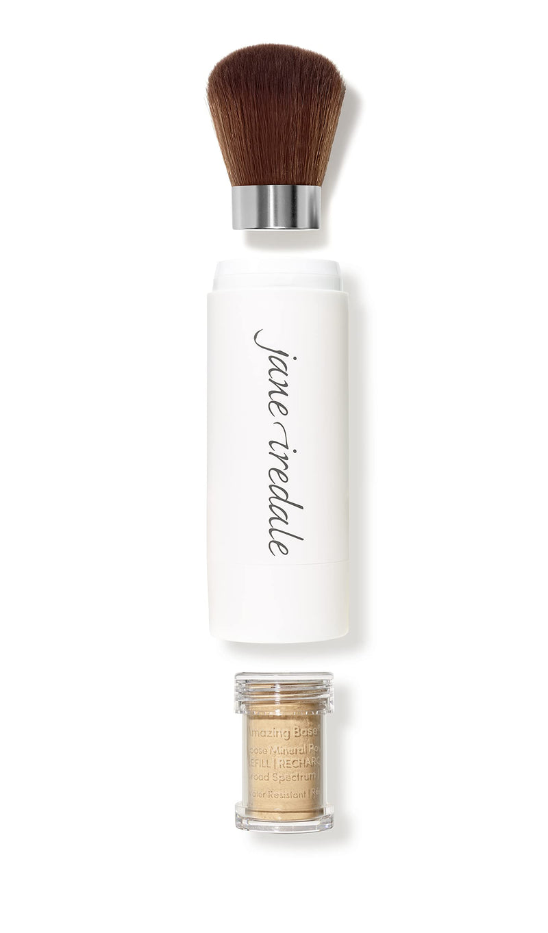 jane iredale Amazing Base Refillable Brush, Natural, 0.18 oz. jane iredale