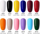 VENALISA 15ml Gel Nail Polish, Lively Orange Color Soak Off UV LED Nail Gel Polish Nail Art Starter Manicure Salon DIY at Home, 0.53 OZ V VENALISA Store