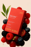 Happy Aging Hydro Burn H2 Molecular Hydrogen Water Tablets — Clean, Caffeine-Free Energy & Metabolic Support with Magnesium — Fast-Dissolving, Keto-Friendly Antioxidant — Red Berry — 30 Tablets Infinity Warehouse