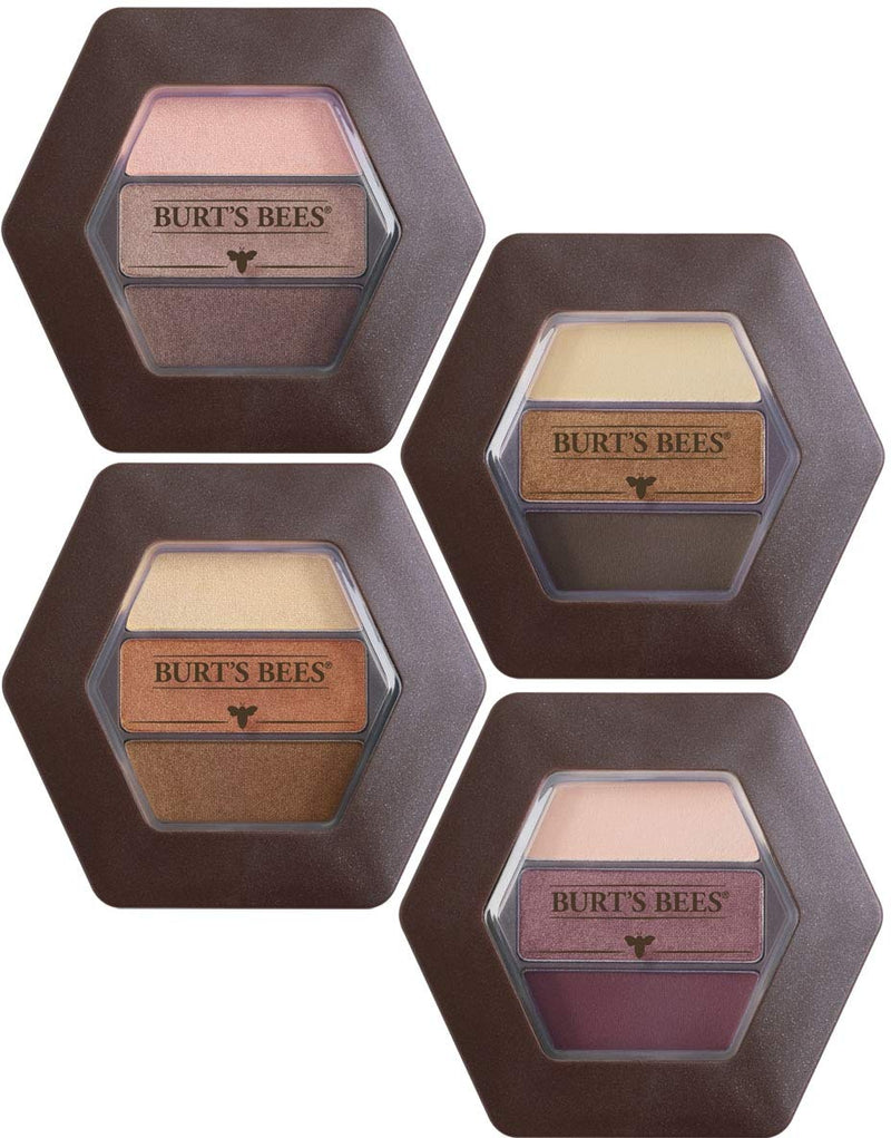 Burt's Bees 100% Natural Origin Eye Shadow Palette Trio Dusty Woods - 0.12 Ounce Burt's Bees
