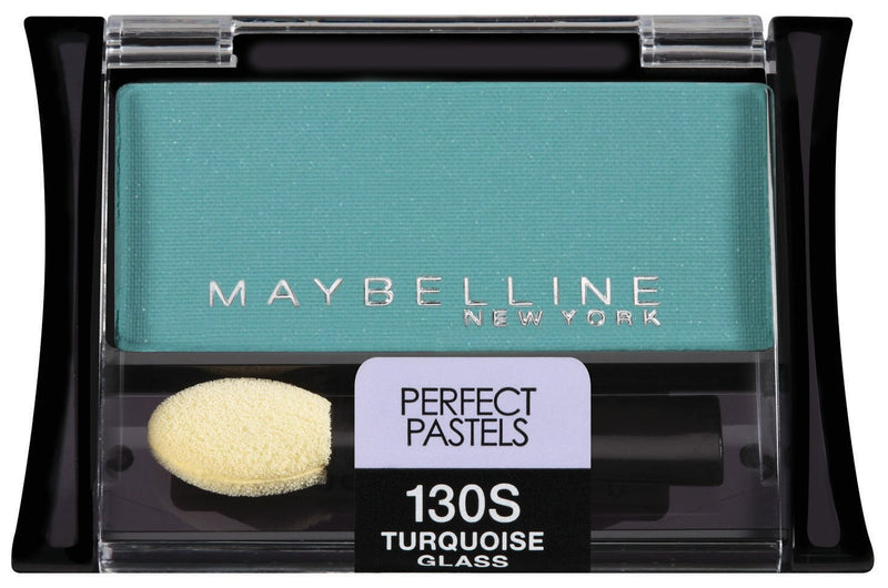 Maybelline New York Expert Wear Eyeshadow Singles, 130s Turquoise Glass Perfect Pastels, 0.09 Ounce Maybelline New York