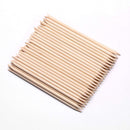 Borogo 600 Pcs Orange Wood Nail Sticks Double Sided Multi Functional Cuticle Pusher Remover Manicure Pedicure Tool for Manicure Pedicure Borogo