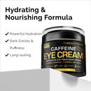 Caffeine Eye Cream For Anti Aging, Dark Circles, Bags, Puffiness. Great Under Eye Skin + Face Tightening, Eye Lift Treatment For Men & Women 1.7oz Infinity Warehouse