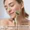 Jade Roller and Gua Sha Face Luxury Anti Aging Tool Set with Countertop Stand – Grade A – Authentic Brazilian Stone Facial Massager for Wrinkles - Non-Squeak by Beauty & Wishes (Aventurine) BEAUTY & WISHES