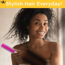 Denman Classic Styling Brush 5 Row D14 (Cherry Blossom) Hair Brush for Separating, Shaping & Defining Curls - Blow-Drying, Styling & Detangling Brush(MINI) Denman