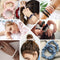 Scrunchies Silk Satin Hair Ties - Elestics Ponytail Holder Hair Bands Small Scrunchy For Thick Curl Hair No Crease Hair Ties Accessories Soft Ropes No Hurt Your Hair for Women and Girls Ivyu