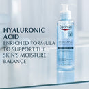 Eucerin Hydrating Face Cleansing Gel, Enriched with Hyaluronic Acid, 6.8 Fl Oz Eucerin