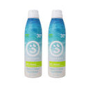 Surface Dry Touch SPF30+ Sunscreen Spray - Light, Clean, Reef Safe (Oxybenzone, Octinoxate FREE) SPF30+ Broad Spectrum UVA/UVB Protection, Cruelty & Paraben Free, Water Resistant (80 Minutes), 6oz, (2 Pack) Surface Sun Systems