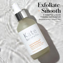 Kate Somerville Liquid ExfoliKate – Triple Acid Resurfacing Treatment, Clinically Formulated AHA Overnight Facial Exfoliator, Smooths Skin and Minimizes Pores, 4 Fl Oz Infinity Warehouse
