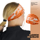 Headbands for Women, Boho Style Yoga Elastic Headwraps Head Wrap Hair Band 8 Pack (Tie Dye Style-1) ZUOSIVNAT