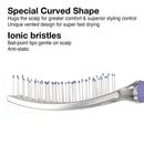 Olivia Garden Finger Brush Scalp-Hugging & Vented Paddle Hair Brush martinandmark.com