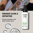 Stories & Ink Tattoo Preservation Pack (3-Piece) Daily Moisturizer, Vibrancy Serum and Highlighting Body Oil - Anti-Fade Ink Protection That Hydrates and Brightens Healed Tattoos Infinity Warehouse