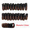 Benehair Saniya Curly Crochet Hair Ombre Synthetic Jumpy Wand Toni Curl Crochet Hair for Black Women 10 inch Two Tones Spiral Curls Jamaican Bouncy Twist Braiding Hair 3 packs Black to Light Auburn Benehair