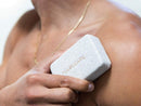 MARLOWE. No. 102 Men's Body Scrub Soap 7 oz | Earthy Oud Wood Scent | Best Exfoliating Bar for Men | Made with Natural Ingredients | Green Tea Extract | Updated Scent Marlowe