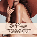 Onyx La Playa Instant Browning Lotion - Not a Self-Tanner - Tinted Moisturizer - Face Tanner - Bronzer Tanning Lotion for Glowing Skin - Natural Tan Enhancer - Sunless Tanner for Indoor & Outdoor Onyx