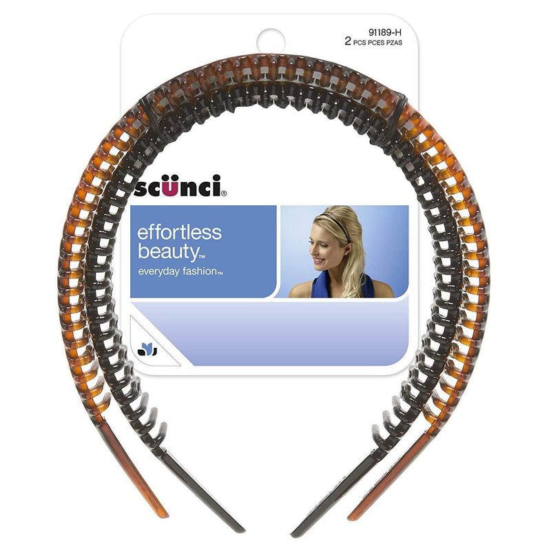 Scunci Effortless Beauty Headbands (Pack of 2) Scunci Store