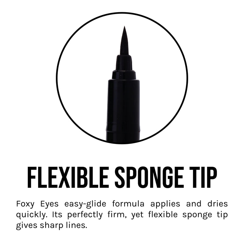 FAIRYDROPS FOXY Eyeliner | Waterproof Brown Eyeliner | Smudge Proof Japanese Liner | Made in Japan FAIRYDROPS